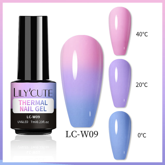 Color Changing Thermal Gel Nail Polish